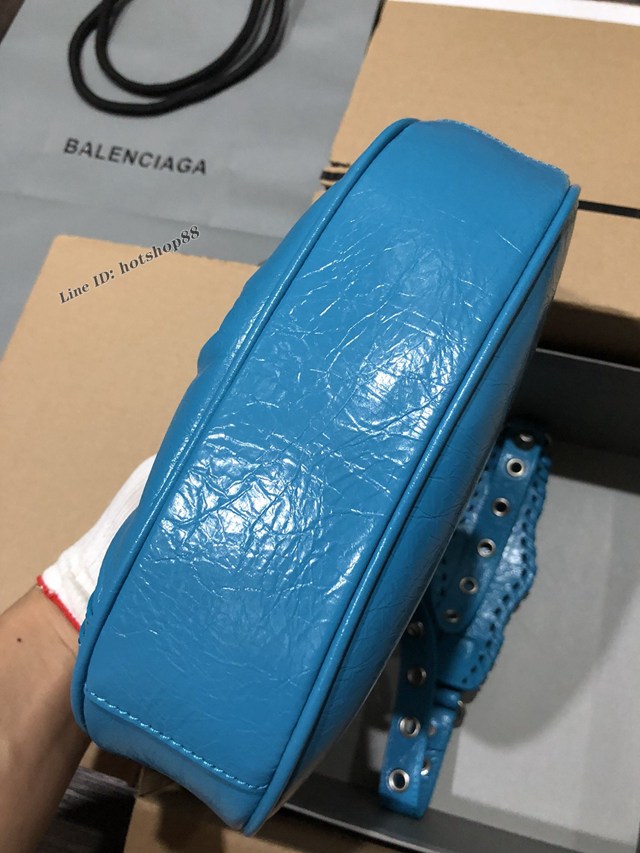 Balenciaga專櫃爆款機車包系列肩背女包 巴黎世家Le Cagole半月牙腋下包餃子包 fyj1933